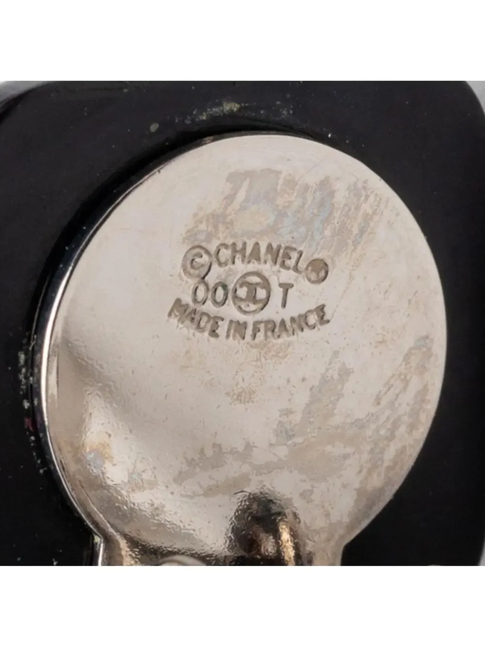Chanel Cc Logo Clip-On Earrings Silver- #287784C56B